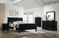 Louis Philippe Full, Twin, Full, & King Bed Black, Grey, Brown & White - Visions in Furniture (La Mirada, CA)