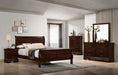 Louis Philippe Full, Twin, Full, & King Bed Black, Grey, Brown & White - Visions in Furniture (La Mirada, CA)