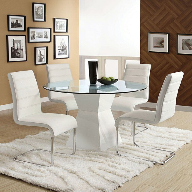 Mauna 5 Pc Dining Table Set - Visions in Furniture (La Mirada, CA)