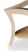 AICO Malibu Crest Cocktail Table w/Glass in Chardonnay - Visions in Furniture (La Mirada, CA)