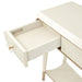 AICO La Rachelle Console Table in Medium Champagne - Visions in Furniture (La Mirada, CA)