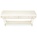 AICO La Rachelle Console Table in Medium Champagne - Visions in Furniture (La Mirada, CA)