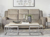 Parker Living Penfield - Frappe Zero Gravity Power Reclining Sofa with Heat Massage and Speaker P3