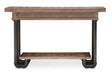 Aico Crossings Console Table in Reclaimed Barn - Visions in Furniture (La Mirada, CA)