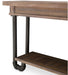 Aico Crossings Console Table in Reclaimed Barn - Visions in Furniture (La Mirada, CA)