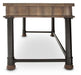 Aico Crossings Writing Desk in Reclaimed Barn - Visions in Furniture (La Mirada, CA)