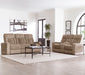 Parker Living Equinox - Mushroom Power Reclining Sofa and Loveseat
