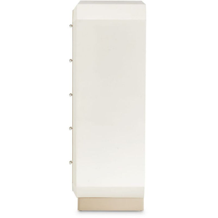 AICO La Rachelle Drawer Chest in Medium Champagne - Visions in Furniture (La Mirada, CA)
