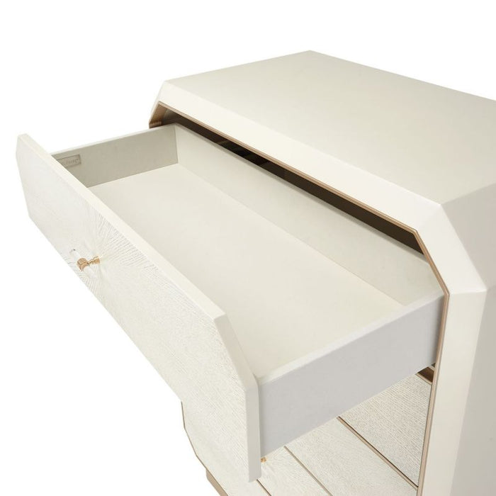 AICO La Rachelle Drawer Chest in Medium Champagne - Visions in Furniture (La Mirada, CA)