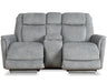 Parker Living Linus - Hudson Grey Power Reclining Sofa and Loveseat