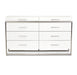 AICO Marquee Dresser in Cloud White - Visions in Furniture (La Mirada, CA)
