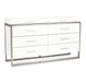 AICO Marquee Dresser in Cloud White - Visions in Furniture (La Mirada, CA)