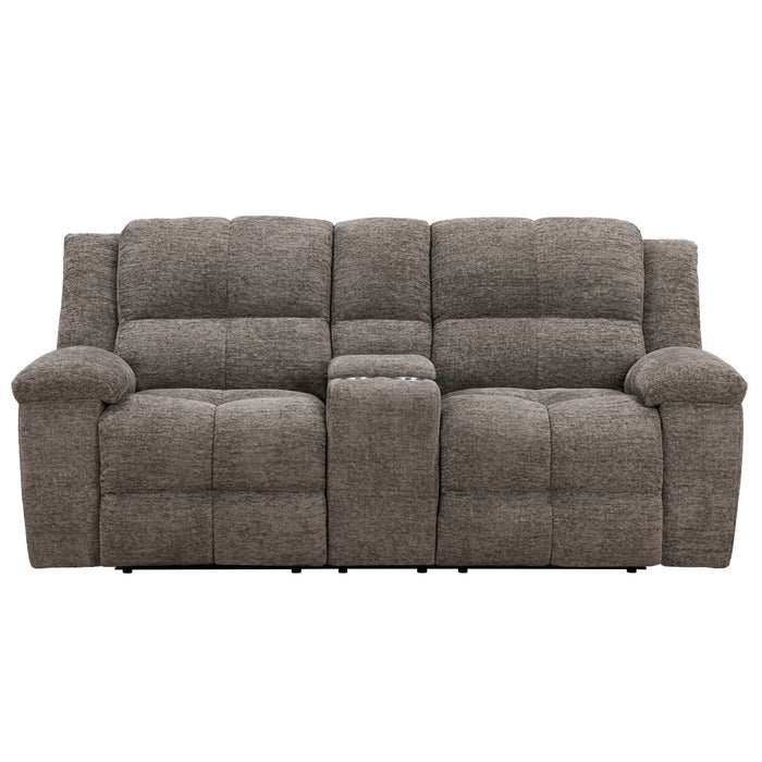 Parker Living Buster Manual Reclining Console Loveseat