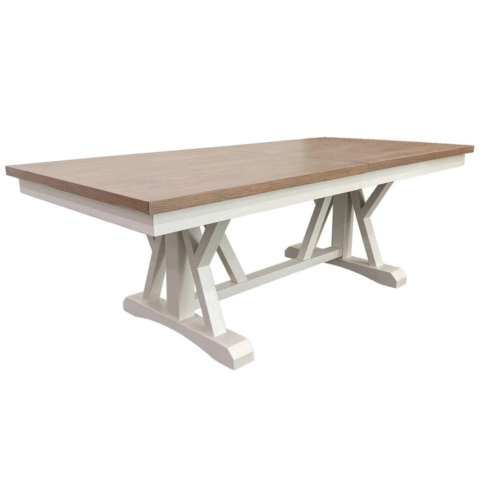 Parker House Americana Modern Dining 88 inch Trestle Extendable Dining Table