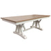 Parker House Americana Modern Dining 88 inch Trestle Extendable Dining Table