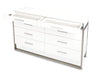 AICO Marquee Dresser in Cloud White - Visions in Furniture (La Mirada, CA)