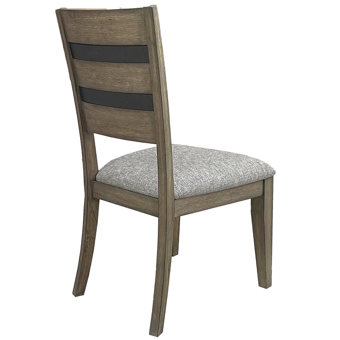 Parker House Cedar Fork - Dining 78 inch Rectangular Dining Table with 6 ladderback chairs