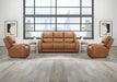 Parker Living Belmont Zero Gravity Power Reclining Sofa and 2 Recliners