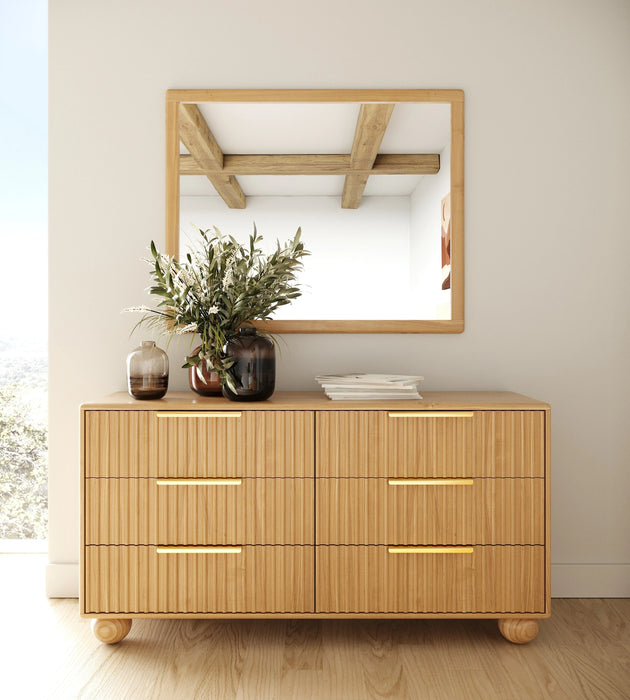Winters - Modern Natural Oak 4-Piece Bedroom Set