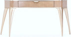 AICO Malibu Crest Vanity/Writing Desk in Blush - Visions in Furniture (La Mirada, CA)