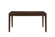 Gia 5 Pc 60" Dining Table & 4 Chairs-Cherry
