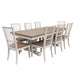Parker House Americana Modern Dining 88 inch Trestle Extendable Dining Table