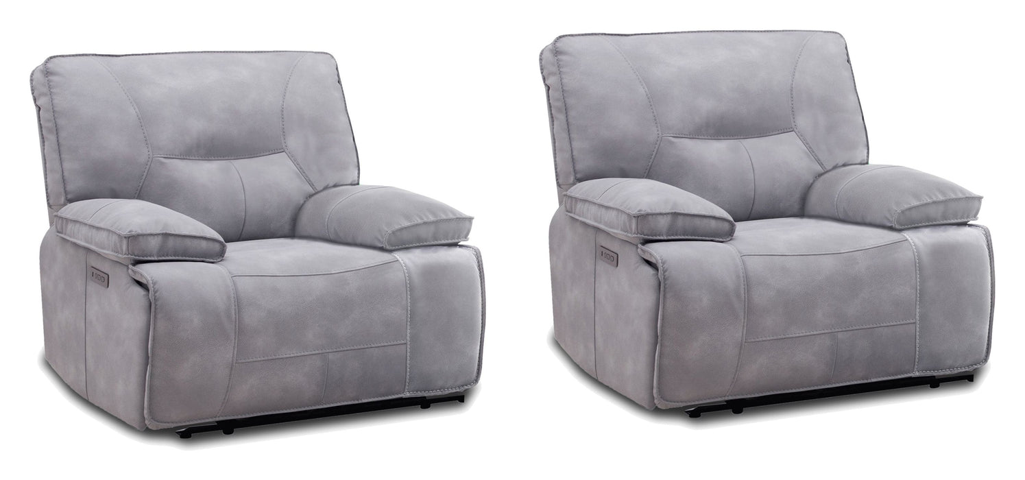 Parker Living Gladiator Zero Gravity Power Recliner Two Pack
