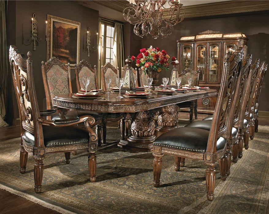 AICO Villa Valencia Side Chair in Classic Chestnut (Set of 2) - Visions in Furniture (La Mirada, CA)