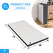 Hollyhock 4" Twin Tri-Fold Memory Foam Topper - Visions in Furniture (La Mirada, CA)