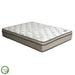 Lilium White/Brown 13" Euro Pillow Top Mattress, E.King - Visions in Furniture (La Mirada, CA)
