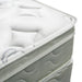 JALEN White 9" Euro Top Mattress, Queen - Visions in Furniture (La Mirada, CA)