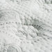 SIDDALEE White/Gray 16" Euro Pillow Top Mattress, Queen - Visions in Furniture (La Mirada, CA)