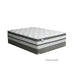 SIDDALEE White/Gray 16" Euro Pillow Top Mattress, E.King - Visions in Furniture (La Mirada, CA)