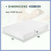 Artemisia 12" Memory Foam Mattress Full, Queen, Eastren King, & Cal.King - Visions in Furniture (La Mirada, CA)