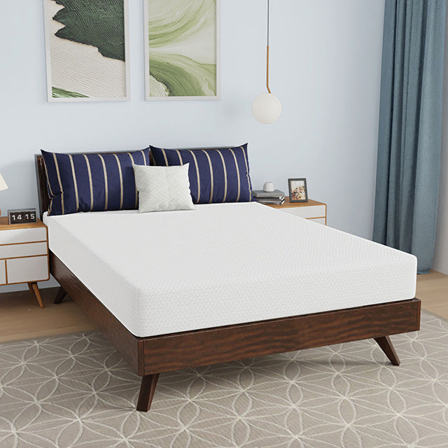 Nasturtium 8" Full Bamboo Charcoal Infused Memory Foam - Visions in Furniture (La Mirada, CA)
