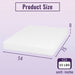 Nasturtium 8" Full Bamboo Charcoal Infused Memory Foam - Visions in Furniture (La Mirada, CA)