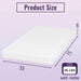 Nasturtium 8" Twin Bamboo Charcoal Infused Memory Foam - Visions in Furniture (La Mirada, CA)