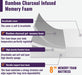 Nasturtium 8" Twin Bamboo Charcoal Infused Memory Foam - Visions in Furniture (La Mirada, CA)