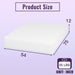 Nasturtium 12" Full Bamboo Charcoal Infused Memory Foam - Visions in Furniture (La Mirada, CA)