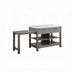Feivel Kitchen Island With Pull Out Table - Visions in Furniture (La Mirada, CA)