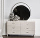AICO Eclipse Mirror in Moonlight - Visions in Furniture (La Mirada, CA)