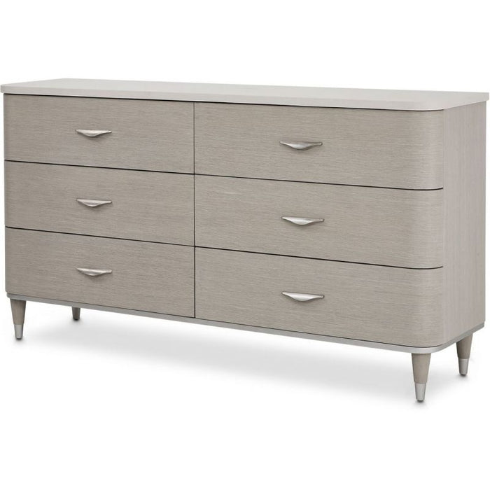 AICO Eclipse Dresser in Moonlight - Visions in Furniture (La Mirada, CA)