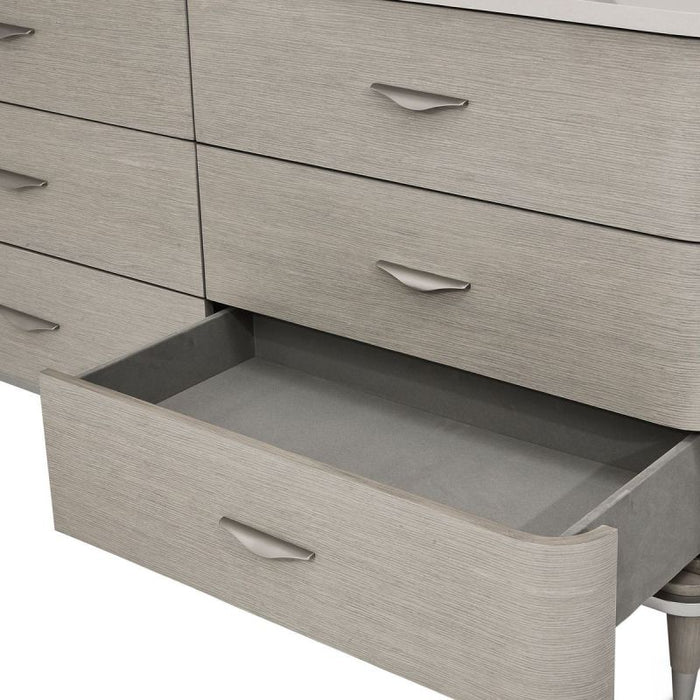 AICO Eclipse Dresser in Moonlight - Visions in Furniture (La Mirada, CA)