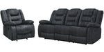 Parker Living Bolton - Misty Storm Manual Reclining Sofa and Recliner