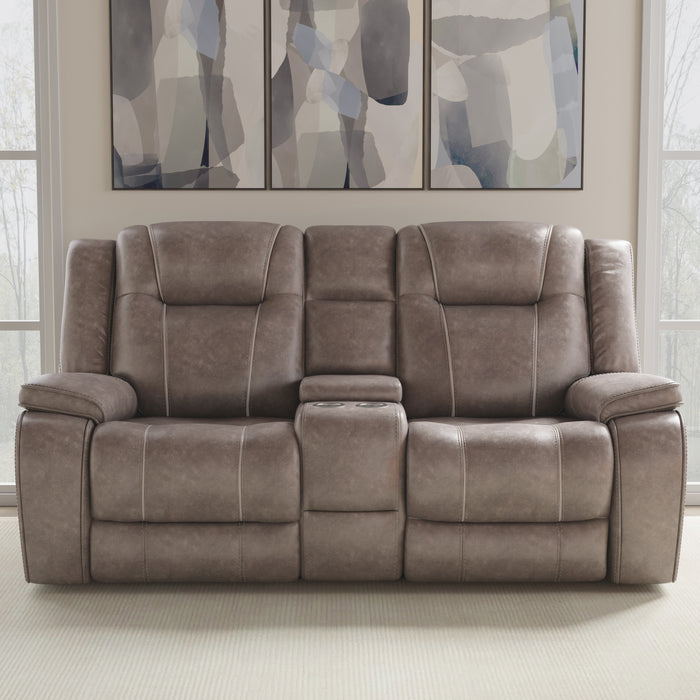 Parker Living Blake - Desert Taupe Manual Reclining Sofa and Loveseat