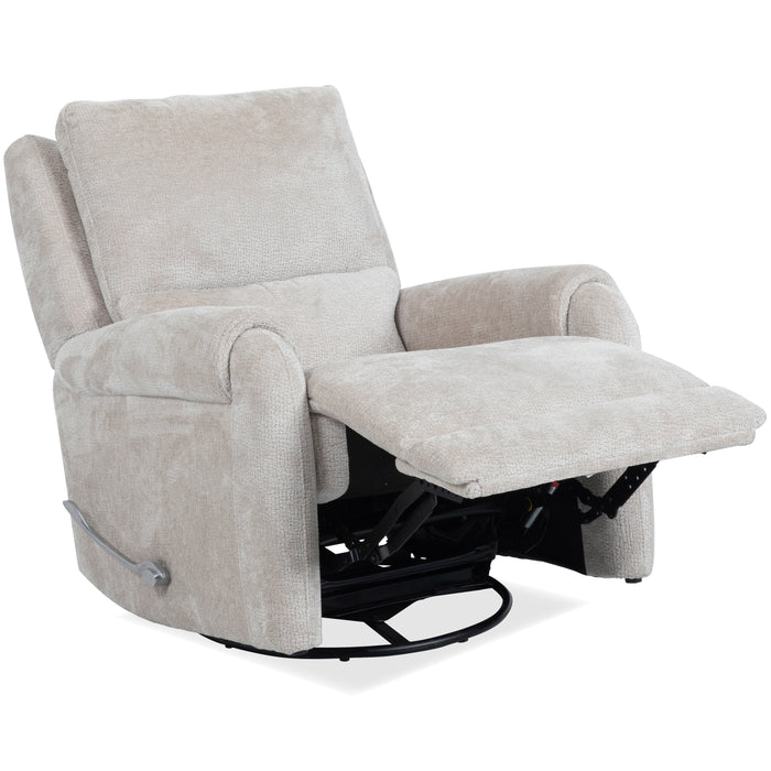 Parker Living Gentry - Ecru Mist Manual Swivel Glider Recliner