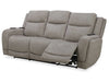 Parker Living Penfield - Frappe Power Reclining Sofa and Two Recliners