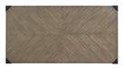 Parker House Cedar Fork - Dining 78 inch Rectangular Dining Table with 6 ladderback chairs