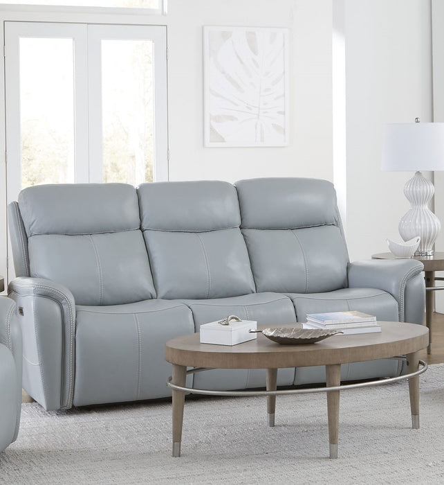 Parker Living Cascade - Seamist Grey Power Reclining Sofa