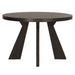 Chestnut Ridge 47" Round Table-Brown